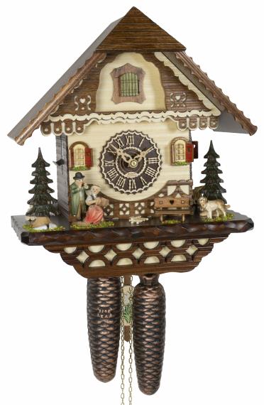 Trenkle Pendulette En Miniature De La Forêt Noire Maison Suisse Tu 59 S