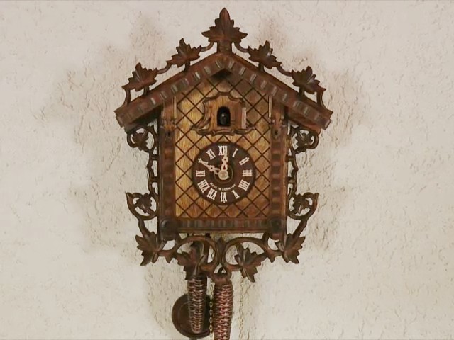 Pendule à Coucou Hekas 1 Jour KA 1606 Rosa - Horloge Murale Neuve
