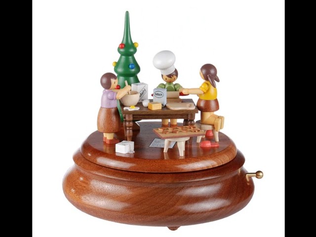 電子オルゴール クリスマスクッキー作り ロルフ・ツホブスキ エルツ