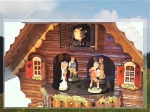 Pendule à Coucou Trenkle – Maison Forêt Noire – TU 469 QMT HZZG – Avec Musique